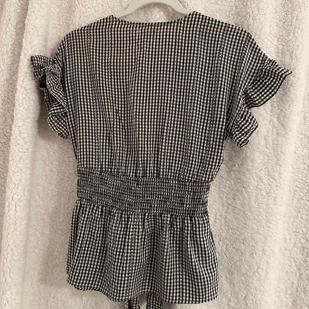 Polyester/rayon blend pullover top. - Picture 2 of 4